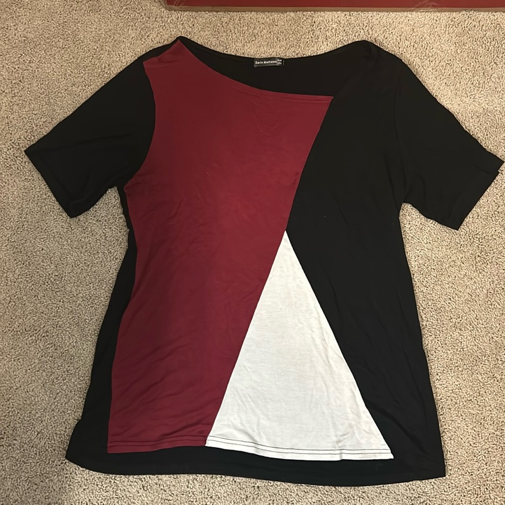 Color block top
